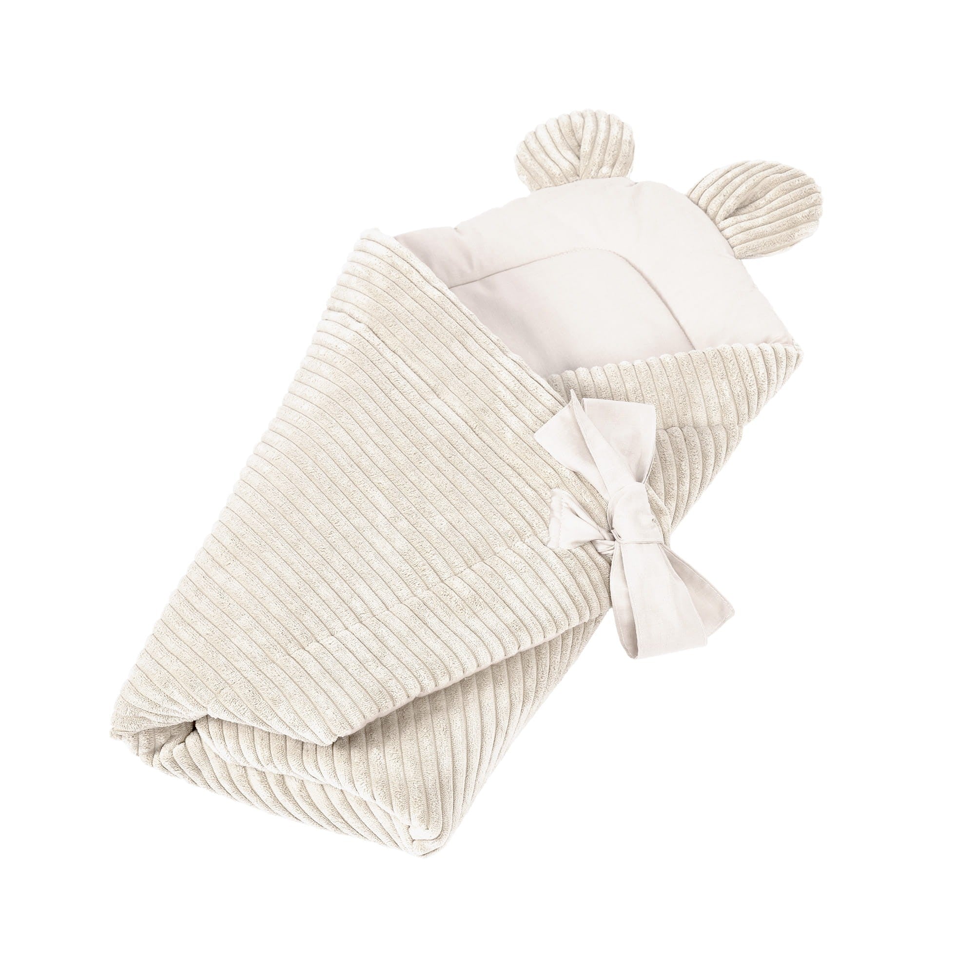 Baby Swaddle Wrap for Sleeping and Cuddling – Ecru